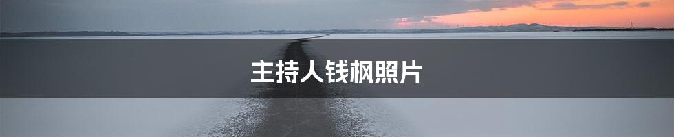 主持人钱枫照片