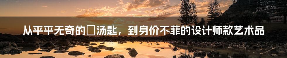 从平平无奇的🥄汤匙,到身价不菲的设计师款艺术品