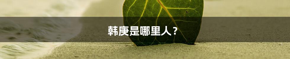 韩庚是哪里人?