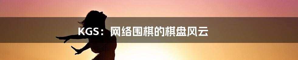 KGS:网络围棋的棋盘风云