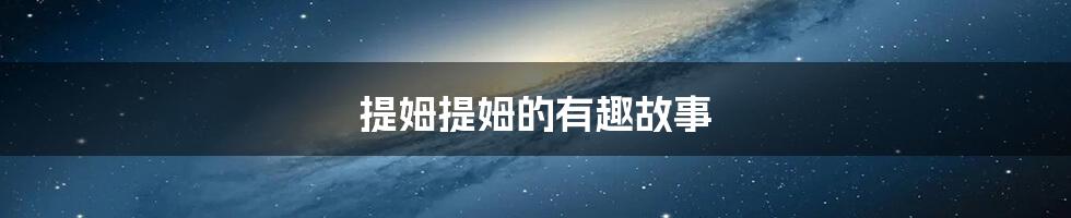提姆提姆的有趣故事