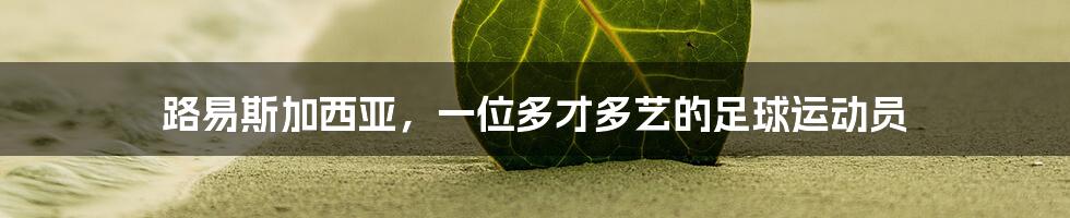 路易斯加西亚,一位多才多艺的足球运动员