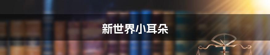 新世界小耳朵