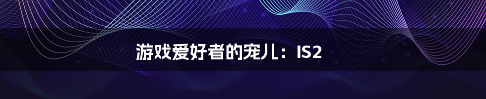 游戏爱好者的宠儿：IS2