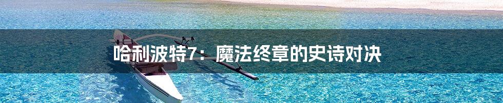 哈利波特7：魔法终章的史诗对决