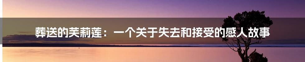 葬送的芙莉莲：一个关于失去和接受的感人故事