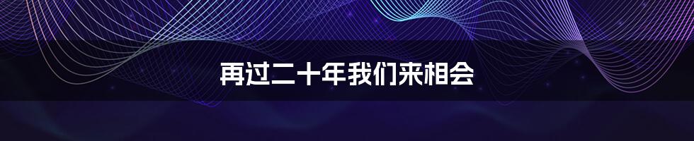 再过二十年我们来相会