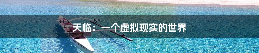 天临:一个虚拟现实的世界