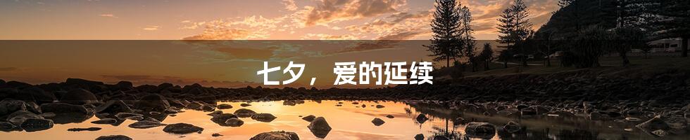 七夕，爱的延续