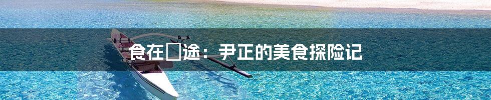 食在囧途:尹正的美食探险记