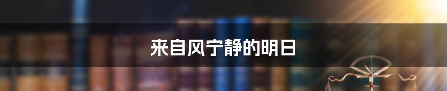 来自风宁静的明日