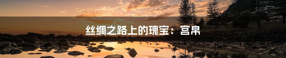 丝绸之路上的瑰宝:宫帛