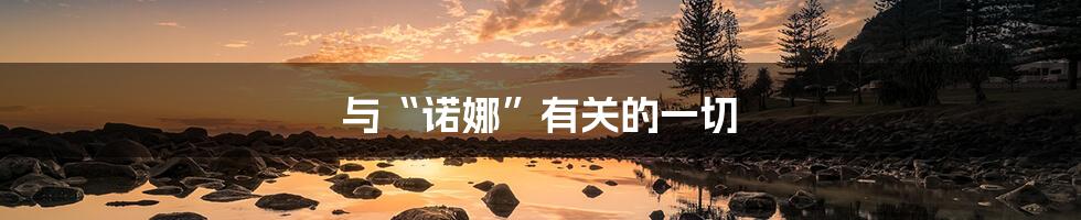与“诺娜”有关的一切