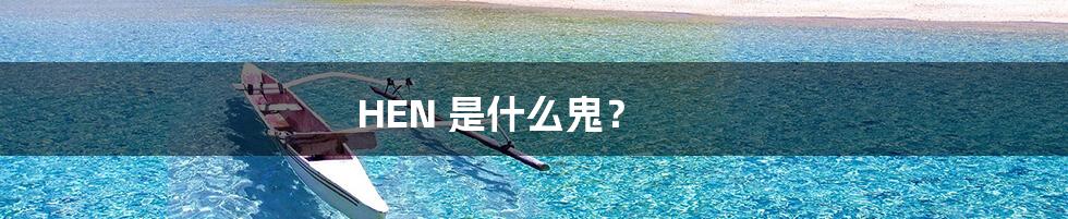 HEN 是什么鬼?