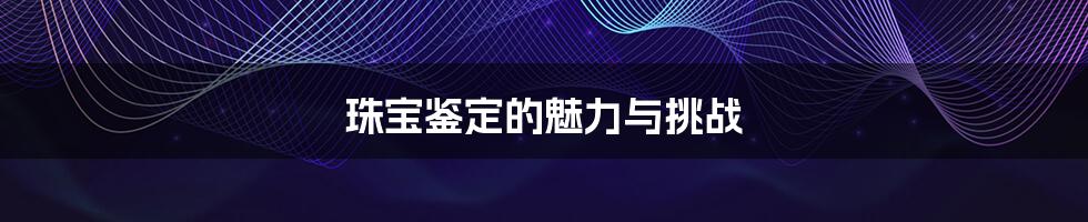 珠宝鉴定的魅力与挑战