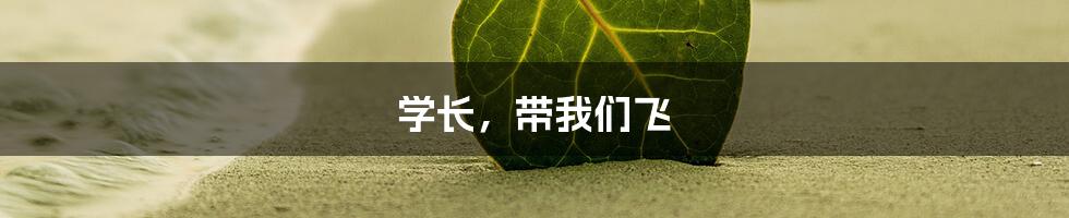 学长，带我们飞
