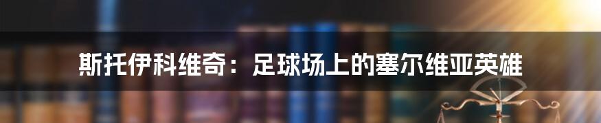 斯托伊科维奇：足球场上的塞尔维亚英雄