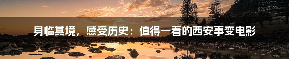 身临其境,感受历史:值得一看的西安事变电影