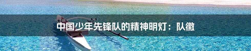 中国少年先锋队的精神明灯:队徽