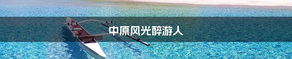 中原风光醉游人