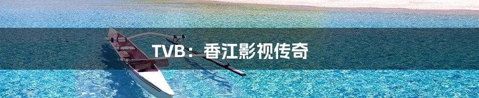 TVB:香江影视传奇