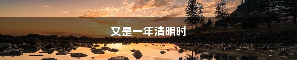 又是一年清明时