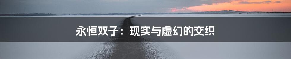 永恒双子:现实与虚幻的交织