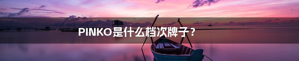 PINKO是什么档次牌子？