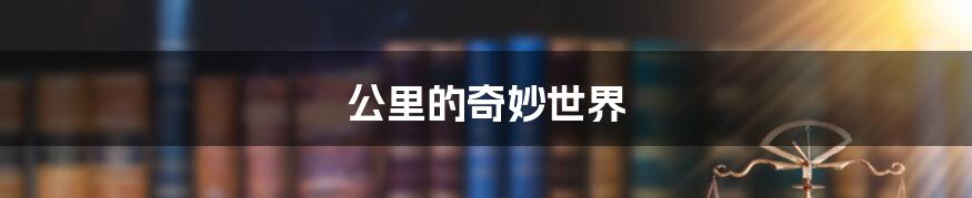 公里的奇妙世界