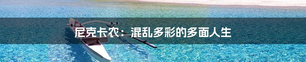 尼克卡农:混乱多彩的多面人生