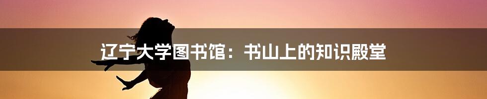 辽宁大学图书馆:书山上的知识殿堂