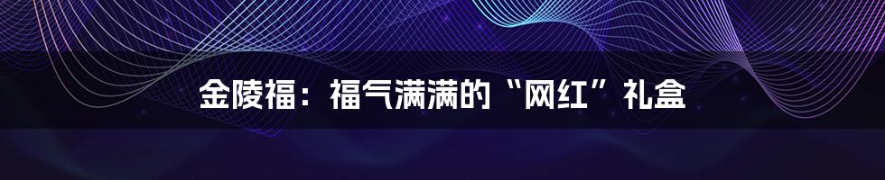 金陵福：福气满满的“网红”礼盒