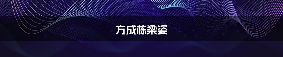 方成栋梁姿