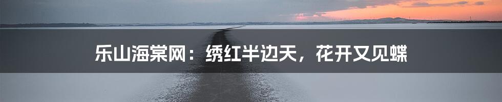 乐山海棠网:绣红半边天,花开又见蝶
