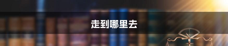 走到哪里去