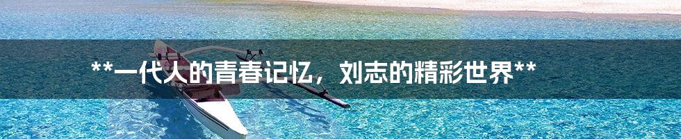 **一代人的青春记忆,刘志的精彩世界**