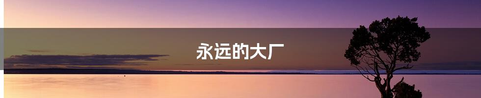 永远的大厂