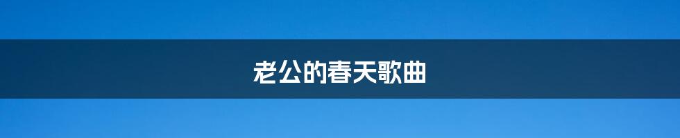 老公的春天歌曲
