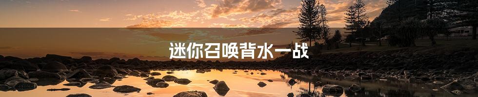 迷你召唤背水一战