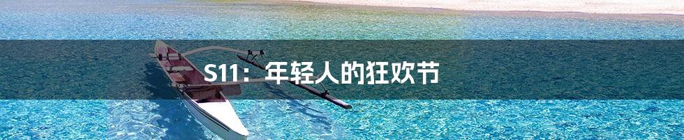 S11:年轻人的狂欢节