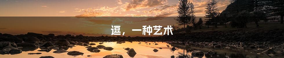 逗,一种艺术