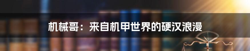机械哥:来自机甲世界的硬汉浪漫