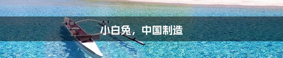 小白兔,中国制造