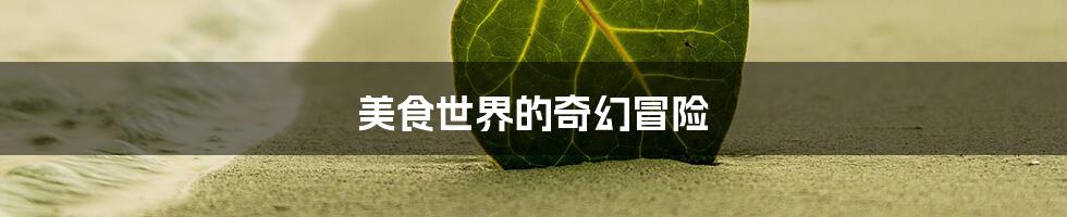 美食世界的奇幻冒险