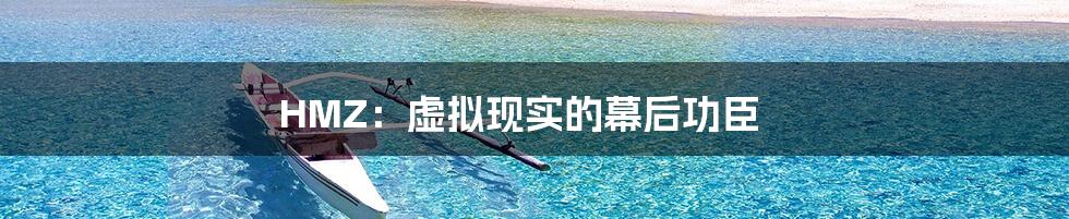 HMZ:虚拟现实的幕后功臣