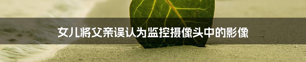 女儿将父亲误认为监控摄像头中的影像