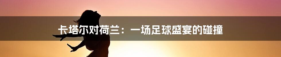 卡塔尔对荷兰:一场足球盛宴的碰撞
