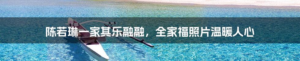 陈若琳一家其乐融融,全家福照片温暖人心