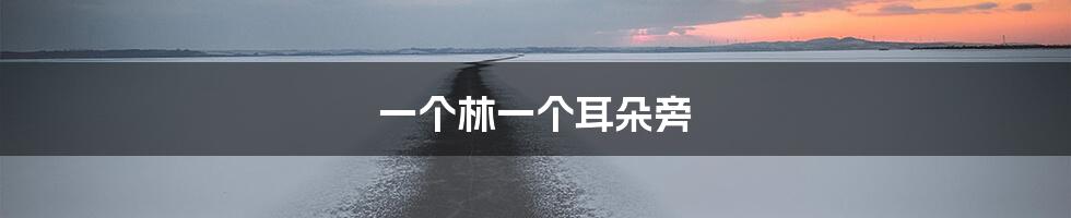 一个林一个耳朵旁
