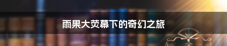 雨果大荧幕下的奇幻之旅